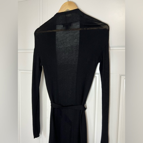 Black, RW&CO lightweight, long length cardigan, size XSmall. - Picture 8 of 12